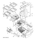 Diagram for 1 - Doors & Shelves