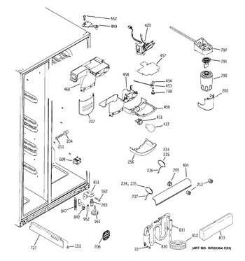 Diagram for GCE21LGWHFWW