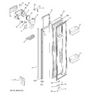 Diagram for 1 - Freezer Door