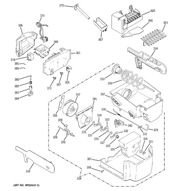 Diagram for GSCF3PGXCFWW