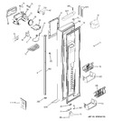 Diagram for 1 - Freezer Door