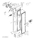 Diagram for 1 - Freezer Door