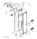 Diagram for 1 - Freezer Door