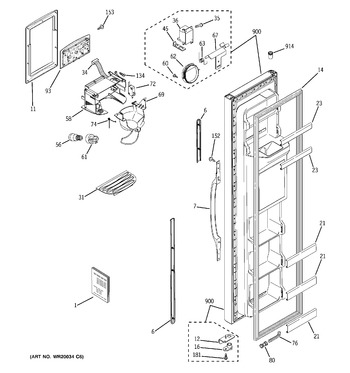 Diagram for HSS22GFTBWW