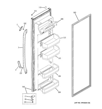 Diagram for GSF25IGXBBB