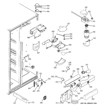 Diagram for GSF25TGWAWW