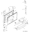 Diagram for 1 - Freezer Door