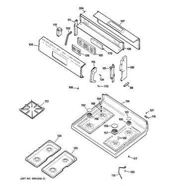 Diagram for RGB790BEK8BB