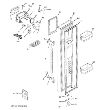 Diagram for GCE23LGTJFBG