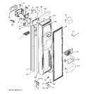 Diagram for 1 - Freezer Door