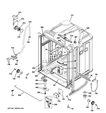 Diagram for PDWF200P00WW