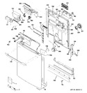 Diagram for 1 - Escutcheon & Door Asssembly