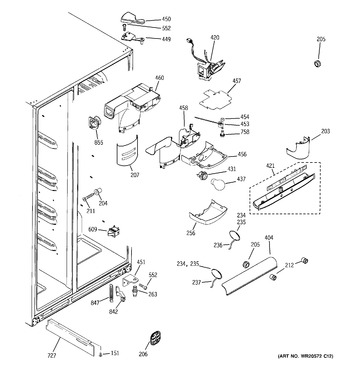 Diagram for GCE23LBWIFWW