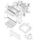 Diagram for 4 - Door & Drawer Parts