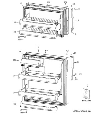 Diagram for CTS18HBSDRWW