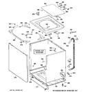 Diagram for 2 - Cabinet, Cover & Front Panel