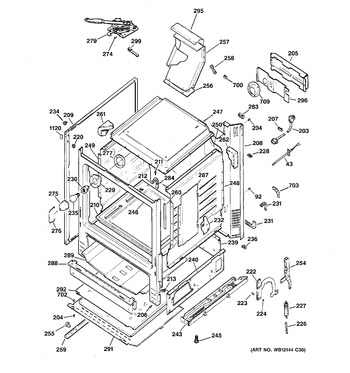 Diagram for JGBP28WEK9WW