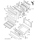 Diagram for 4 - Door & Drawer Parts