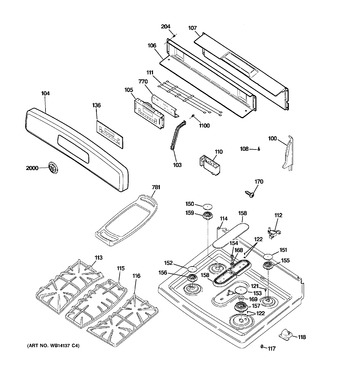 Diagram for JGB800DEP1WW