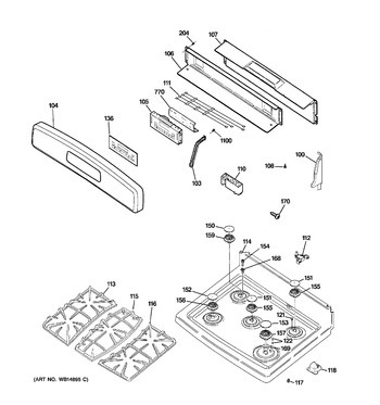 Diagram for JGB400DEP2BB