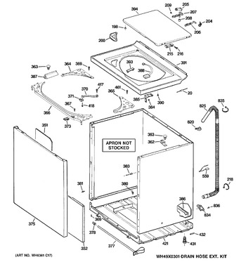 Diagram for GWRE6270K0WW