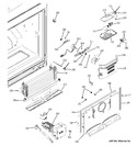 Diagram for 2 - Freezer Section