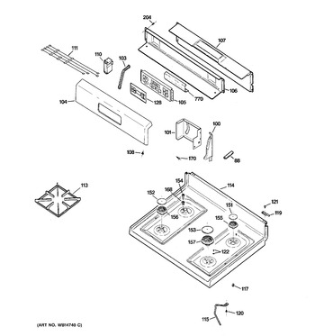 Diagram for RGB790DEP3WW