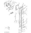 Diagram for 1 - Freezer Door