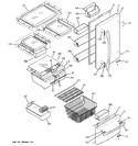 Diagram for 1 - Doors & Shelves