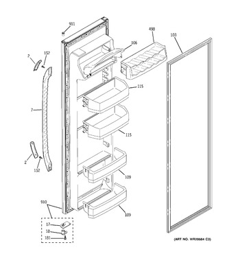 Diagram for GSF25IGXLBB