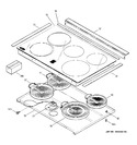 Diagram for 2 - Cooktop