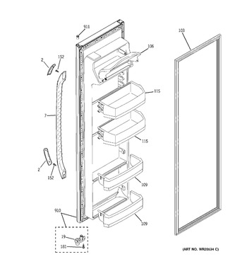 Diagram for GSS25JETJWW