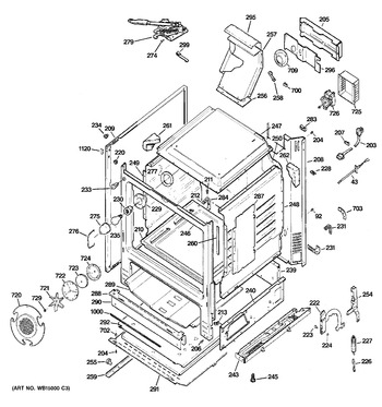 Diagram for JGB295SER1SS