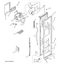 Diagram for 1 - Freezer Door