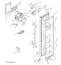 Diagram for 1 - Freezer Door