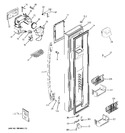 Diagram for 1 - Freezer Door