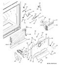 Diagram for 2 - Freezer Section