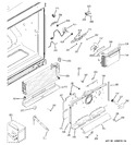 Diagram for 2 - Freezer Section