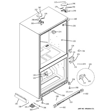 Diagram for PFCF1PJZB WW