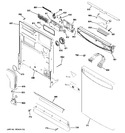 Diagram for 1 - Escutcheon & Door Assembly