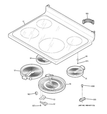 Diagram for JB640DR4BB