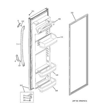 Diagram for GSS25GFXPWW