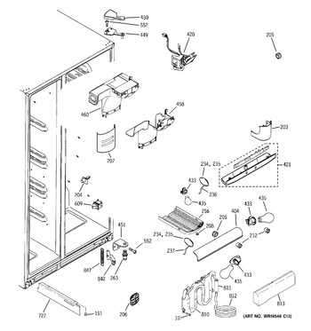 Diagram for PCG23YESAFWW