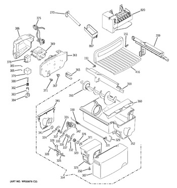 Diagram for PCE23NHTLFWW