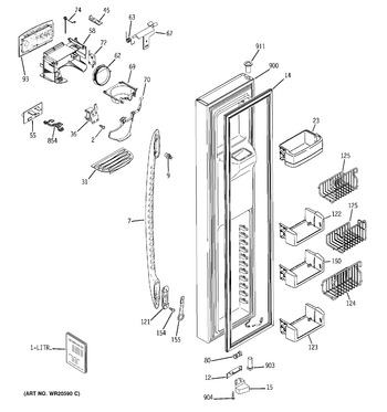 Diagram for PCE23VGXEFWW