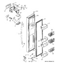 Diagram for 1 - Freezer Door