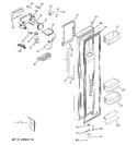 Diagram for 1 - Freezer Door