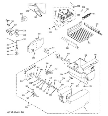 Diagram for GSF25JGCEBB