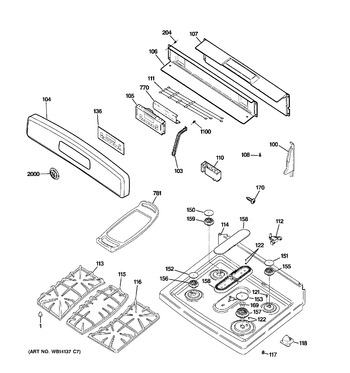 Diagram for JGB605DET1WW