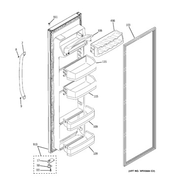 Diagram for GSH25ISXLSS